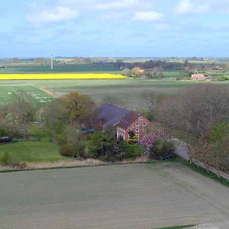 Mooi Stuv , Maisonettenwohnung , Gulfhof , Kachelofen Norden Esterno foto