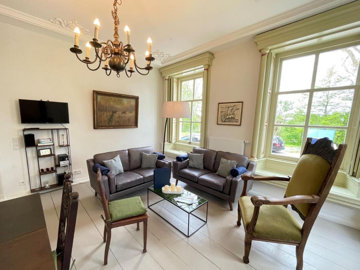 Mooi Stuv , Maisonettenwohnung , Gulfhof , Kachelofen Norden Esterno foto